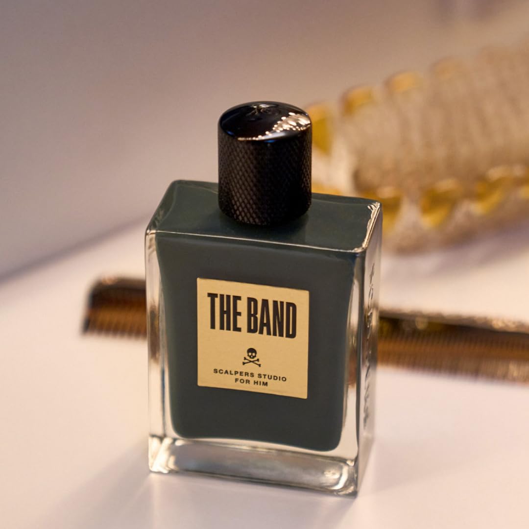 Scalpers The Band for Him Eau de Parfum für Herren, holziger Duft, Zerstäuber, 50 ml