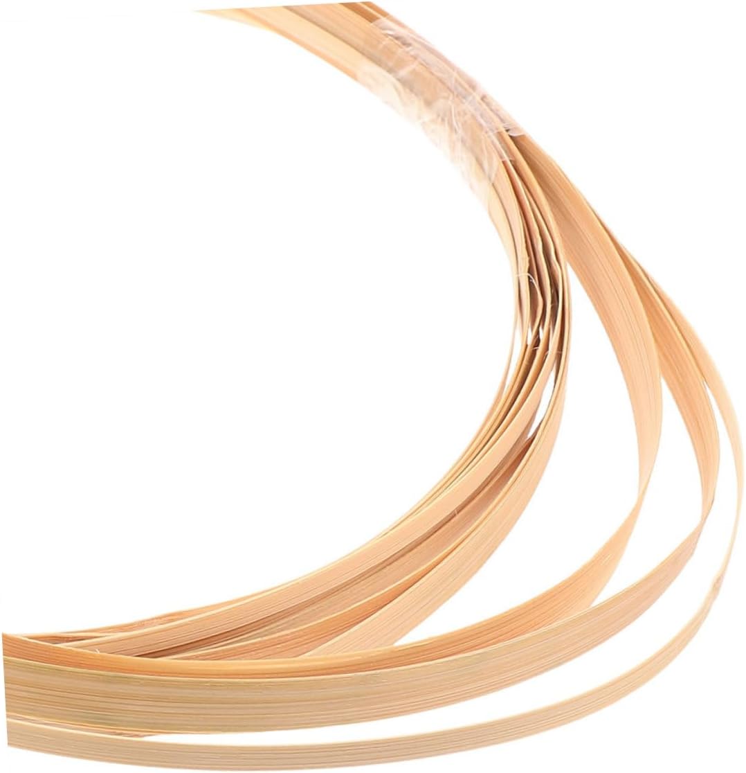 SEWACC 2rolls Strips for Weaving Crafts Multi-Functional Coil Material for Handmade Flower Baskets Furniture Repair and Home Decor Total