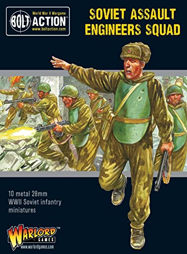 Soviet Assault Engineers Squad de Warlord Games kit de figurines de collection 28mm