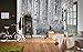 Komar XXL4-023 Birch Forest Wall Mural, White & Off-White
