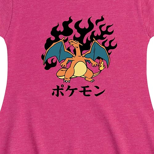 HYBRID APPAREL - Pokémon - Charizard Flash Fire - Toddler & Youth Girls Fit & Flare Dress2