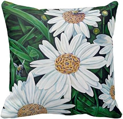 Plaid Celtic Daisy Patch Pillow Case