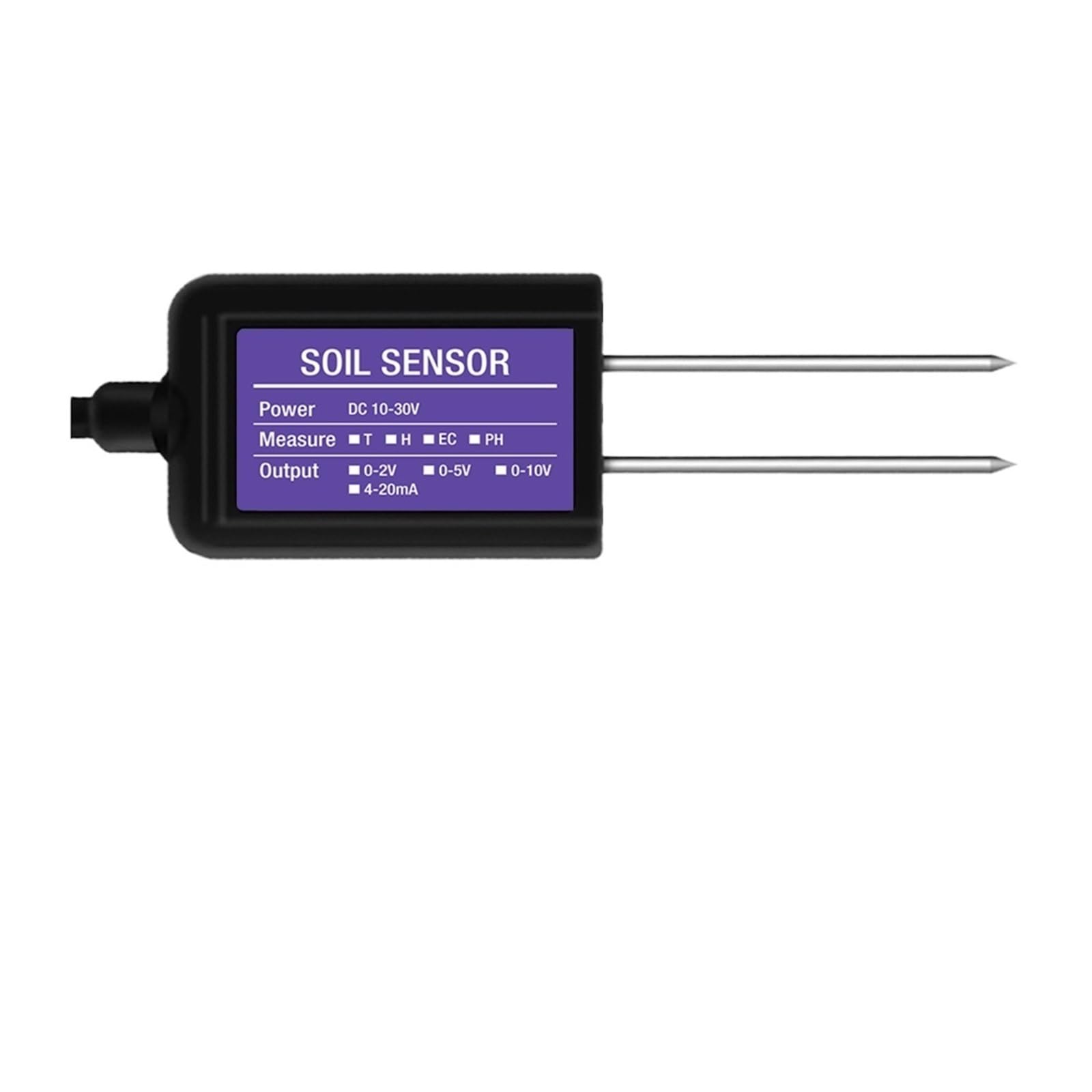 UWUKCJOKQ RS485 Modbus Soil Sensor 7 in 1 Measures Moisture Temperature Humidity EC PH NPK(Ph)