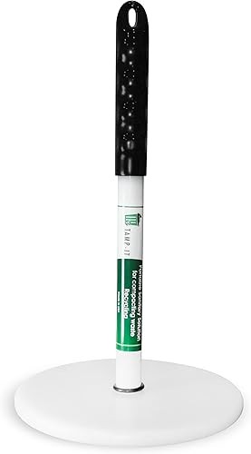 Mighty Mini compactador de basura manual libera espacio en contenedores, receptáculos y contenedores de basura que reducen los viajes para eliminar