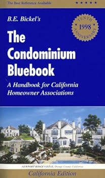 Paperback The Condominium Bluebook, 1998 Edition for California Book