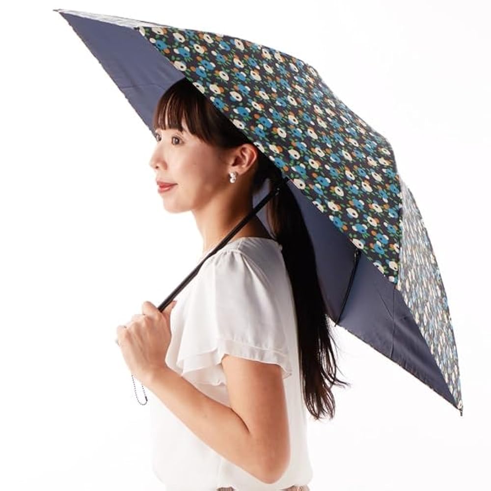 アナ・スイ日傘 未使用】アナスイ 折り畳み傘 日傘 兼用 1級 サマーシールド 刺繍