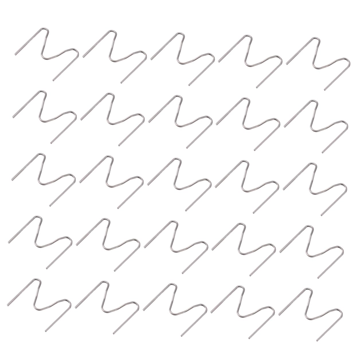 Housoutil 500pcs Bumper Staples Bumper Welding Kit Auto Hot Staples Welding Rod Brazing Wire Suite Repair Car