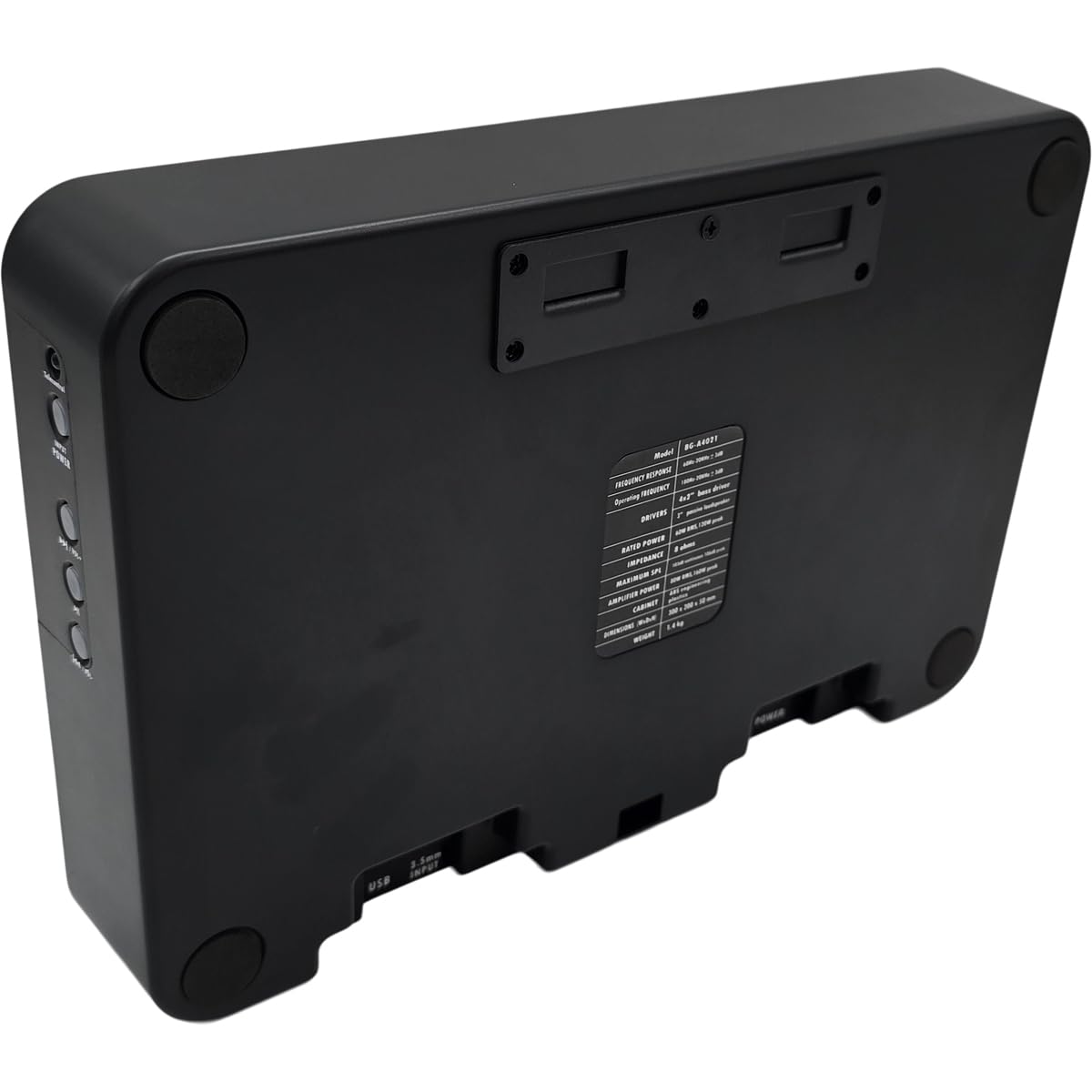 Altavoz Bluetooth Activo GTY-A4021: Altavoz Compacto autoamplificado con TWS, reproducción USB y Entrada AUX (60 W RMS / 120 W de Potencia máxima).