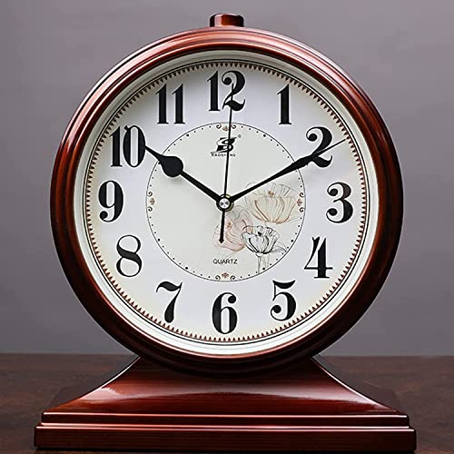 Reloj de cuarzo retro para chimenea con acabados tradicionales de calidad 2