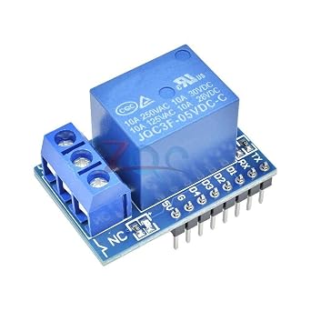 ESP8266 Relay Shield V2 for WeMos D1 Mini ESP8266 5V Development Board for WeMos D1 Mini Relay Module for Arduino ESP8266
