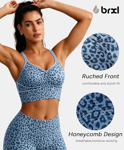 Image of BRXL Sports Bras for Women Crisscross Back Workout Gym Sport Bra