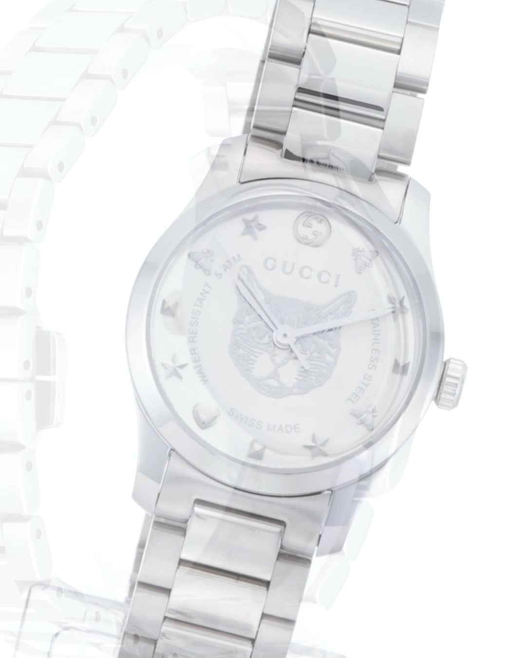 Amazon.co.jp: [GUCCI(グッチ)]腕時計 Gタイムレス シルバー文字盤
