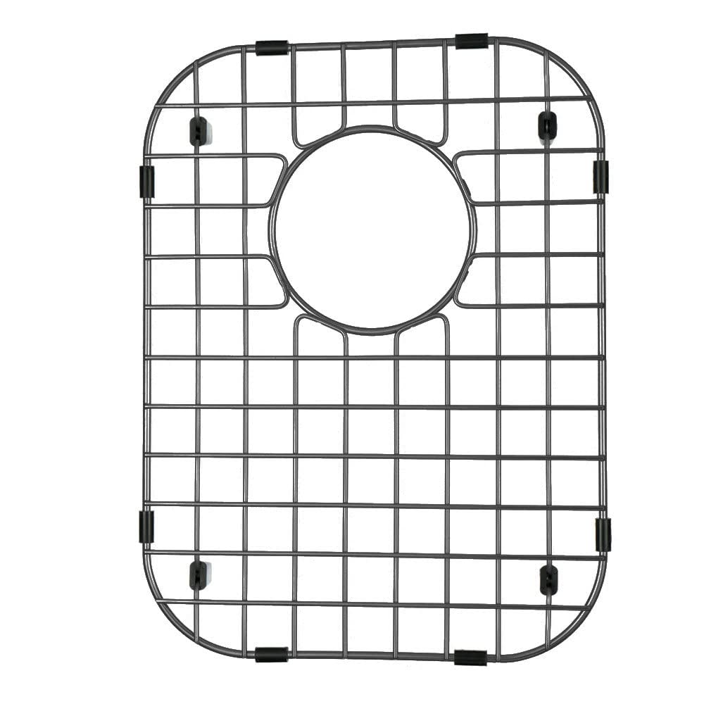 Grille d'évier cuisine STARSTAR pour égoutter la vaisselle en inox noir