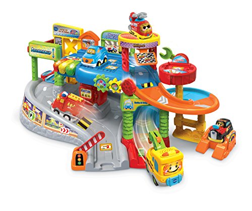VTech Tut Tut Bolides Globetrotter Super Set avec Bus Globe Trotteur Multilingue Circuit Voitures 6 Zones Magiques Cadeau Enfant de à Contenu en 6 Langues - vue 7