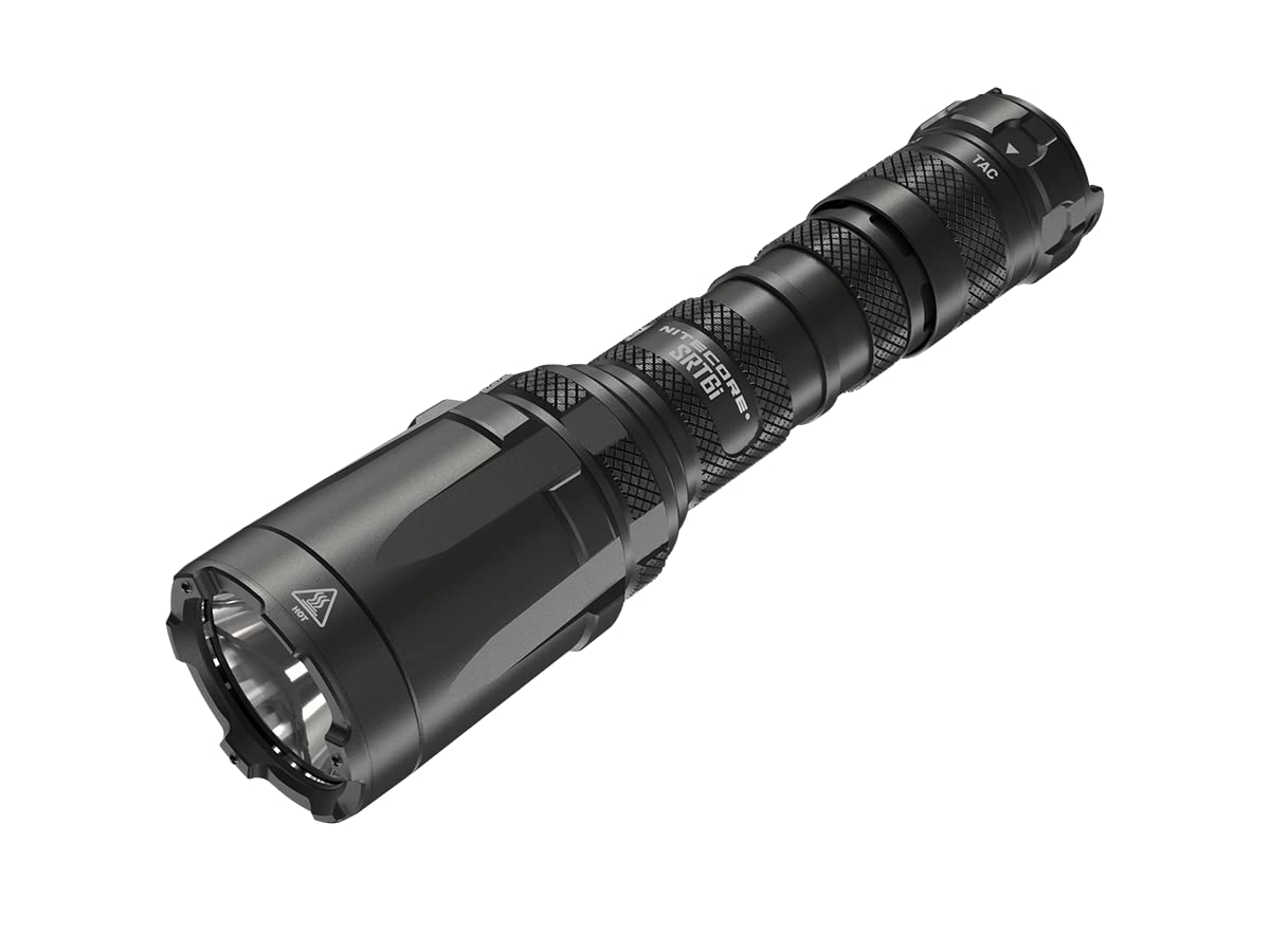 Nitecore SRT6i - 2100 lumens, Includes Li-ion Battery, USB-C, 510 m Beam Range, Black