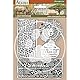 Stamperia WTKCC209 HD Natural Stamp cm 14x18-Savana etnical Borders, Rubber, Multicoloured, 14 x 18 cm, 6 Paket