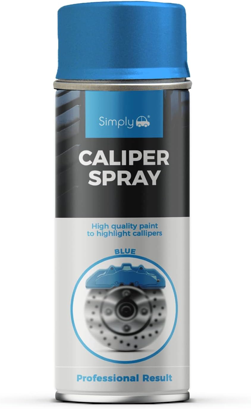 SP-018 Blue Caliper Spray Paint for Highlighting & Restoration of Car Calipers โ Long Lasting Gloss & Dirt Preventive โ Also Suitable for DIY Projects & Cosplay โ 400 ml