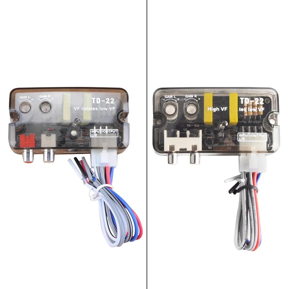 Car Stereo Speaker Audio Level Converter Wire High VF Rotates Low VF Adaptor
