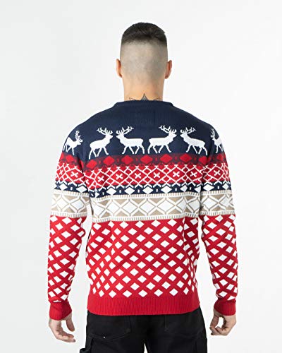 Noroze uniseks Kersttrui, gebreide trui + gratis hoed - Image 4