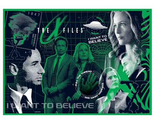 The X-Files I Want to Believe Puzzle de 1000 pièces pour adultes | 71,1 x 50,8 cm