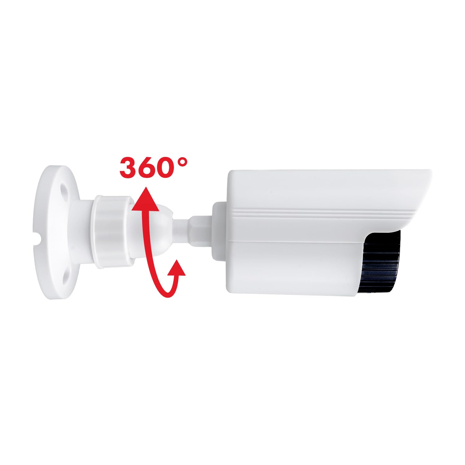 Maclean IR1800 Telecamera finta lampeggiante LED IP44 Staffa regolabile esterni interni