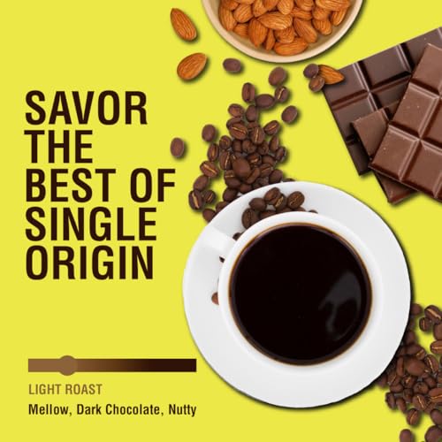 Image of 7 Elements Coffee Roasters Monsoon Malabar Ground Coffee - 250 g (Pack of 1) | Light Roast (Aeropress Grind) | 100% Arabica Freshly Roasted Coffee Grounds | AA Grade | Rich Flavorful Coffee