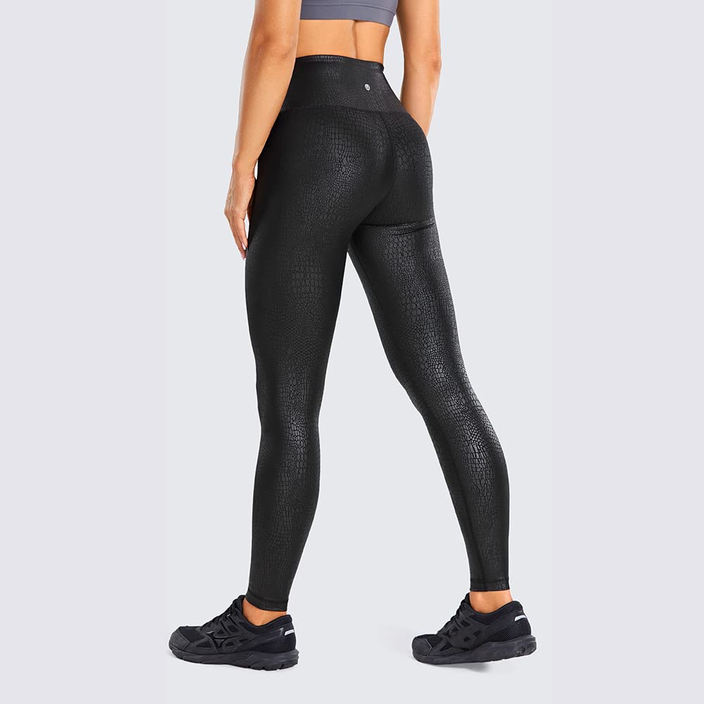 Rajstopy dziewczęce damskie legginsy z podszewką ze sztucznej skóry teksturowane skóra damskie legginsy sportowe kobiety fitness siatkowe obcisłe spodnie z rajstopami(R506-1 czarny, X-duży)