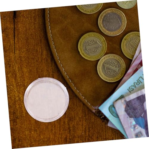 Cápsulas Plásticas Transparentes para Monedas, 200 pcs miniatura 5