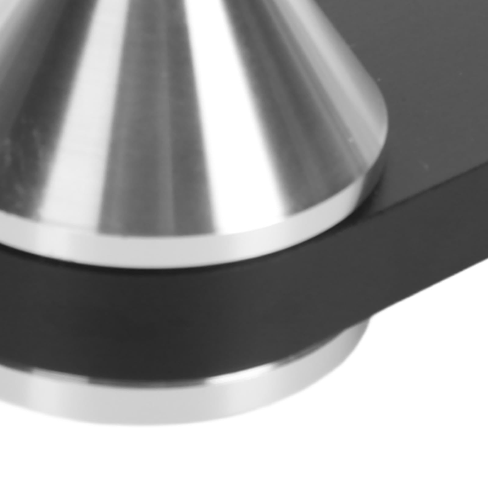 Lautsprecher-Spike-Füße aus Aluminiumlegierung, Stoßfest, Verstellbarer Lautsprecherfuß für Bücherregal-Subwoofer-Leistungsverstärker
