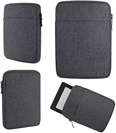 E-Reader Sleeve Case Bag for 6 inch eBook Reader Tablet Protective Cover Pouch (Dark Gray)