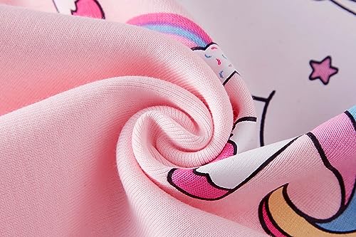 Image of KikizYe Girls Pajamas Set Kids Long Sleeve PJs Cotton Jammies