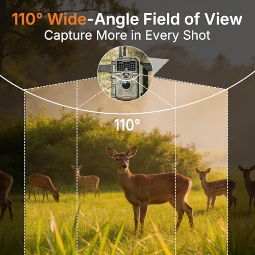 image for GardePro E6 WiFi Trail Camera (Non-Cellular), Stable WiFi with Externa