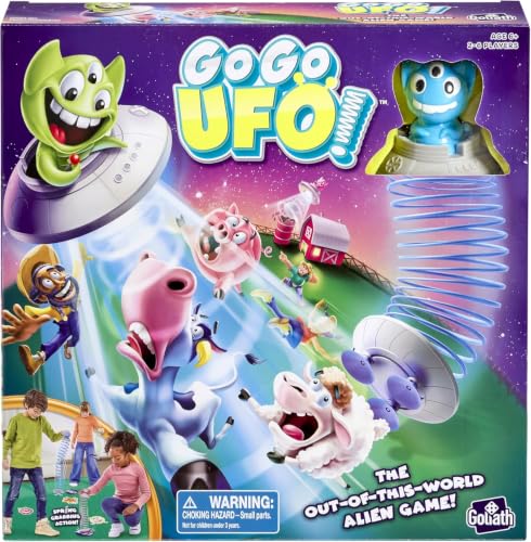 Juego de mesa Go Go UFO para 2-6 jugadores, 6+ años miniatura 1