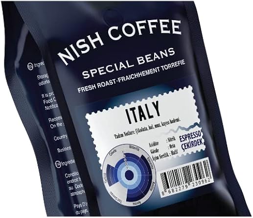 Nish Espresso İtaly 250 Gr - Çekirdek