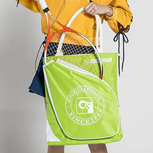 Lioobo – Bolsa de raquete de tênis portátil para academia esportiva grande e simples, bolsa de armaz
