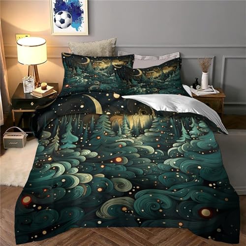 Housse de Couette Fermeture Éclair Résistante Parure de Lit King Sans Effort - 6