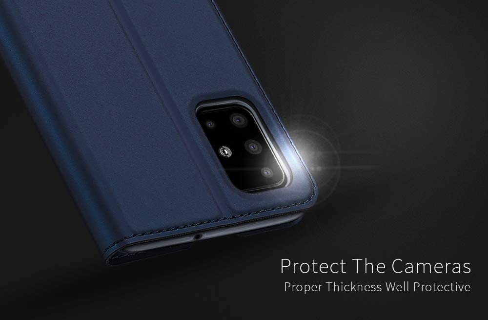 smartlike magnetic Flip Cover for samsung galaxy a51 6.5 - black 3