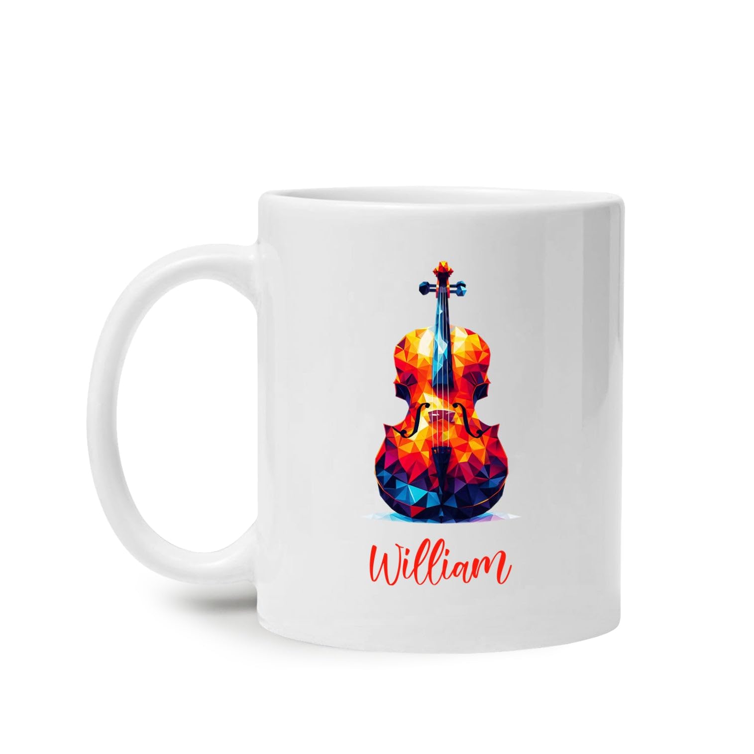 Cello Tea Cup Unique Coffee Mug Durable Travel Mug Novelty Gift Foe Valentine's Day Office Sister 330Ml