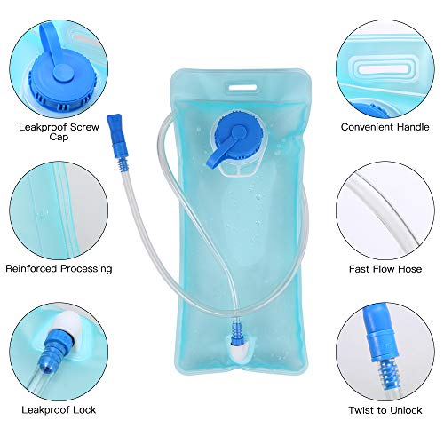 Pacote de ciclismo, Andoer Mochila de hidratação para esportes ao ar livre para acampamento, caminha