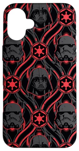 Image of Star Wars Darth Vader Stormtrooper Empire Symbol Dark Side Case for iPhone 16 Plus