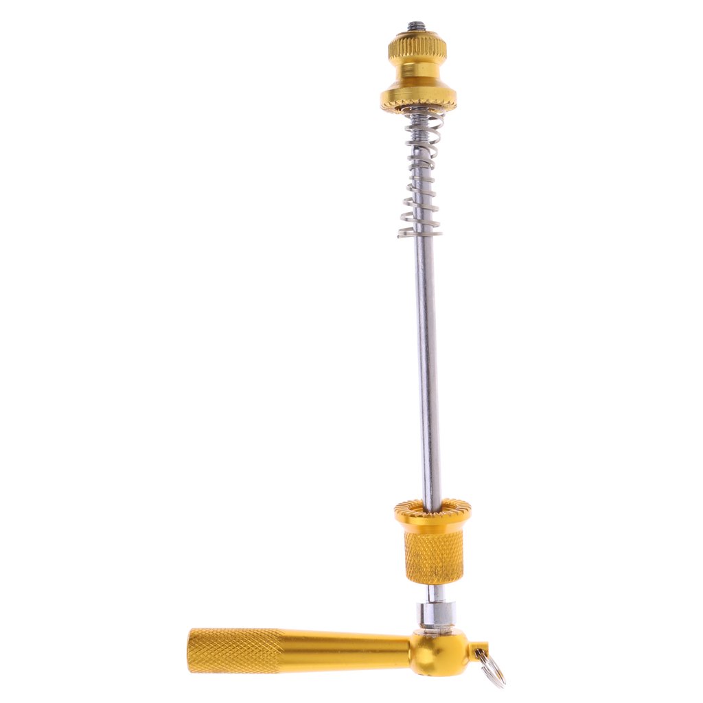 5 Set Vorne Hinten Schnellspanner Achse Fahrrad Spieß Set für Rennrad Spieße Gold