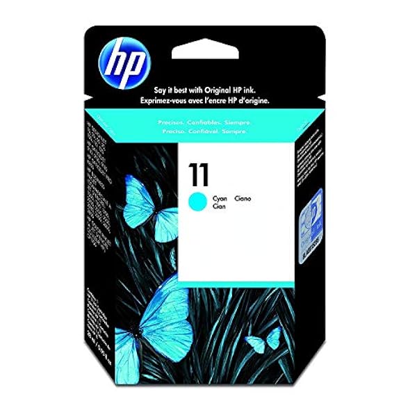 HP C4836A 11 original bläckpatron, cyan, ett paket