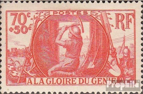 Timbre France 441 1939 Pionniers - Édition Complète, Neuf Avec Gomme Originale ** MNH - Pour Collectionneur Passionné