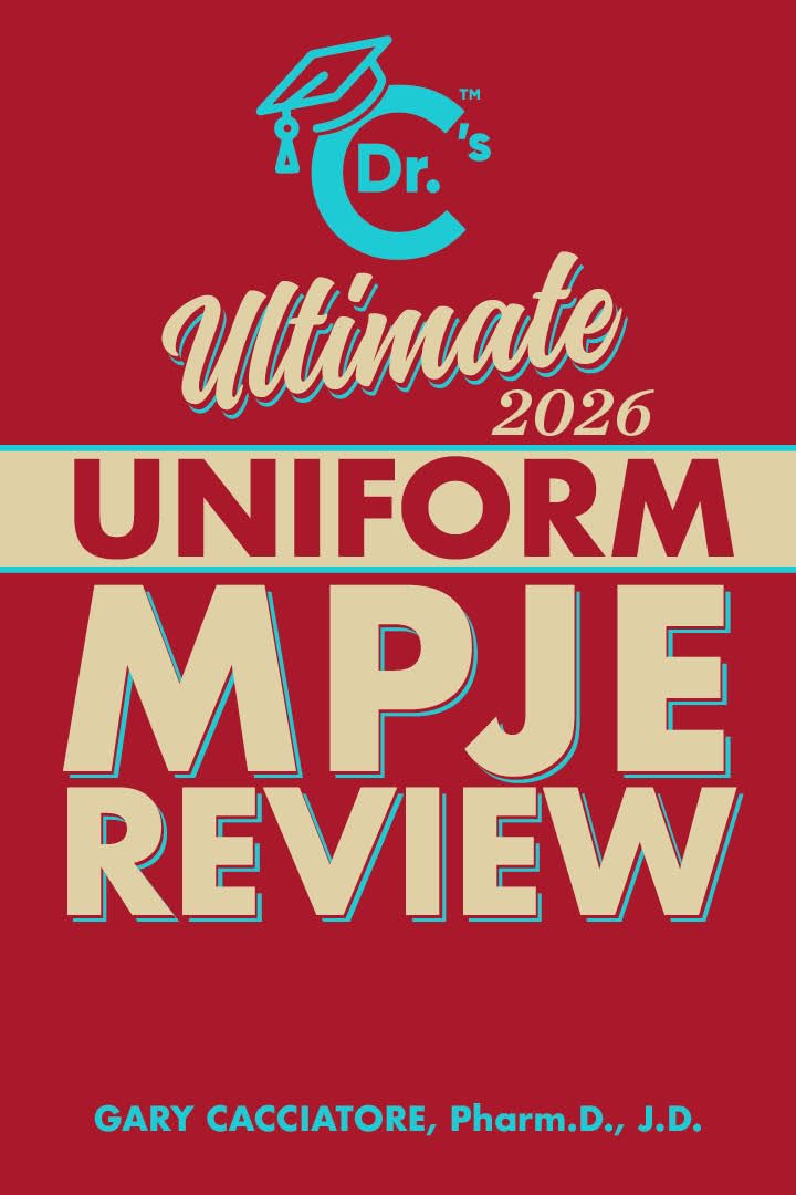 Dr. C's Ultimate Uniform MPJE Review 2026      Spiral-bound – February 1, 2026