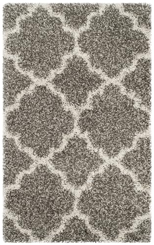 Tapete decorativo Safavieh Hudson Shag 114x69 cm gris miniatura 3