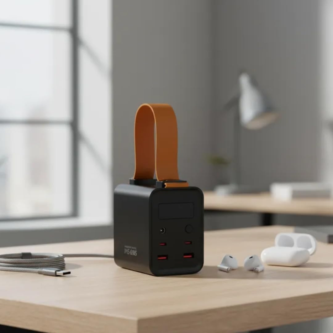Carregador Portátil de Alta Capacidade, 60000mAh, 100W