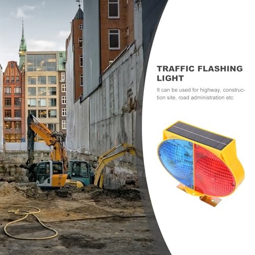 Luz de advertencia solar para carretera con LED estroboscópico de plástico resistente 3