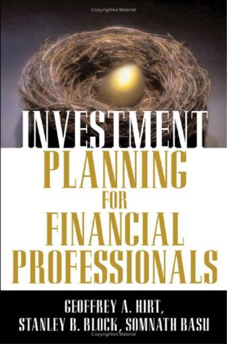 Investment Planning for Financial Professionals 0071327215 Book Cover