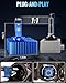 Marsauto D5S D5R HID Bulbs,6000K Cold White for HID Assembly, Plug and Play, Pack of 2
