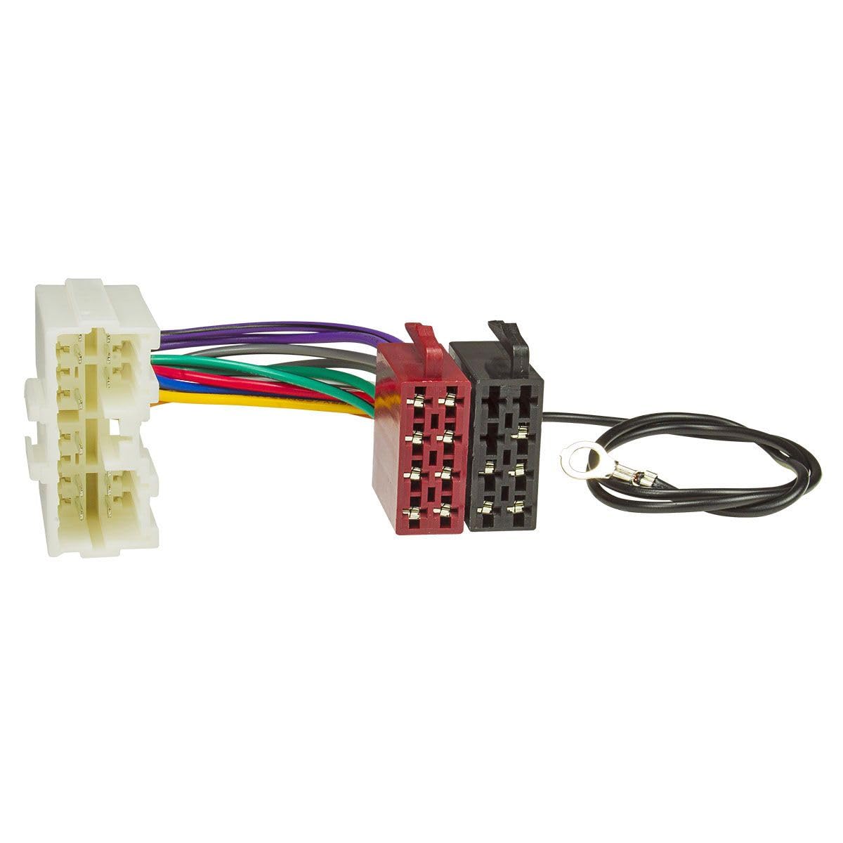 tomzz Audio 2437-005 Conjunto de Panel de Radio Compatible con Mitsubishi Colt Tipo Z30 año 2004-2008 Gris Oscuro con Adaptador de Radio ISO